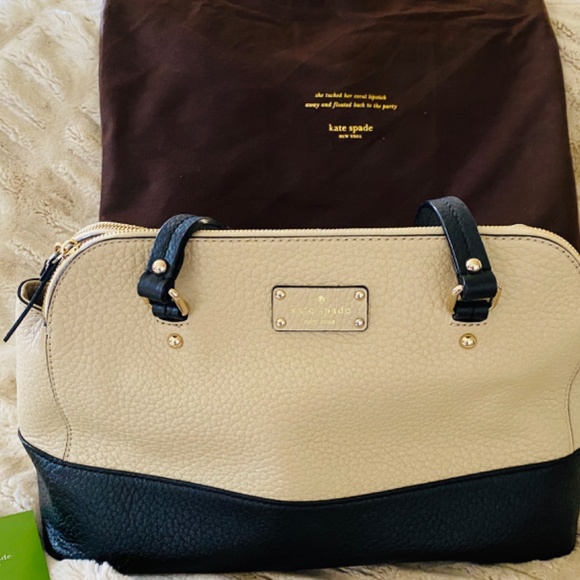 Kate Spade two tone leather bag - Picture 2 of 8